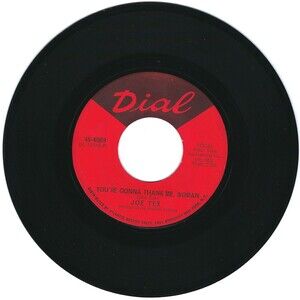 Joe Tex ‎45 Men Are Gettin' Scarce / You're Gonna Thank Me, Woman VG Funk '68